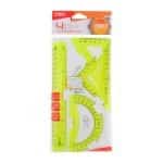 SET GEOMETRIE 4 PIESE COLOR EG00402 DELI – poza 1