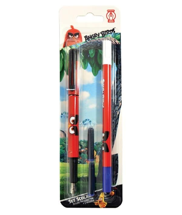 STILOU IRIDIUM + 1 CORECTOR + 2 REZ.  ANGRY BIRDS PIGNA – poza 1