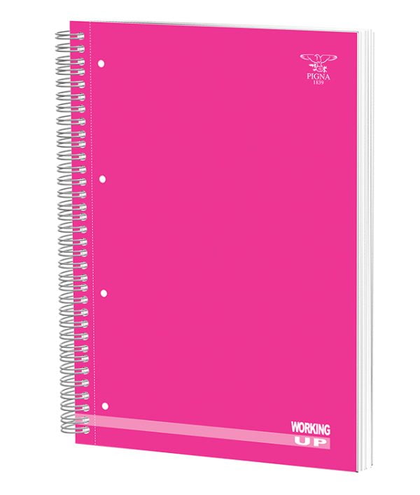 CAIET SPIRA A4 140F DR FLUORESCENT CARTONAT PIGNA – poza 3