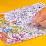 CREIOANE COLORATE 50 CULORI TRIUNGHIULARE KORES – poza 1