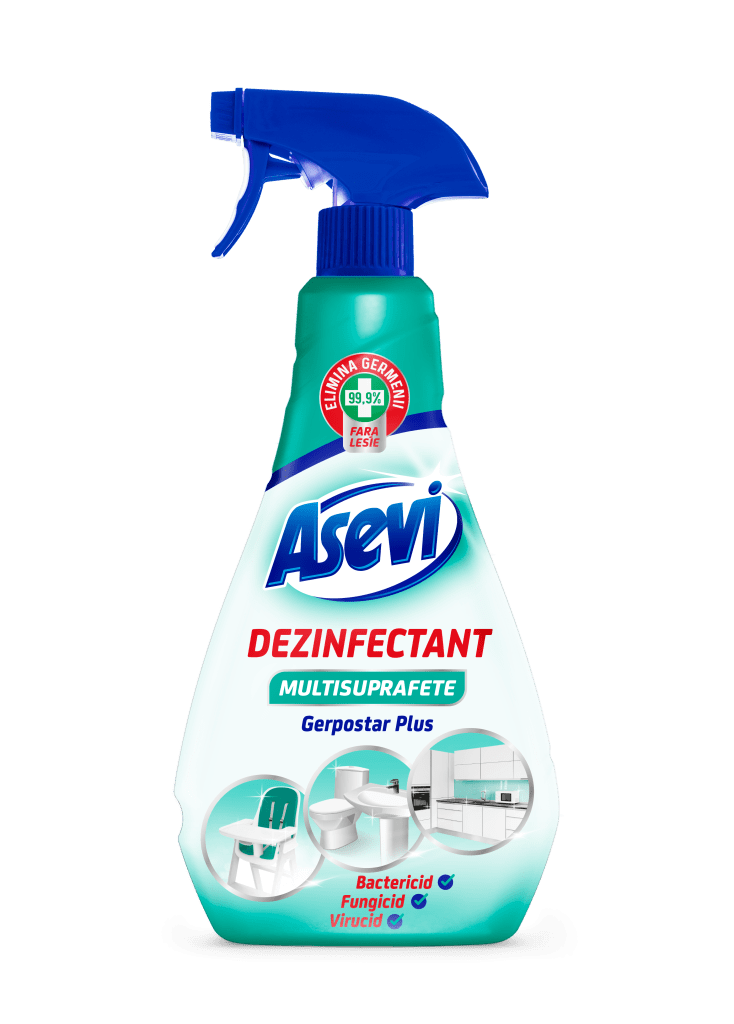 Dezinfectant Multisuprafete Gerpostar Plus Asevi 750ml – poza 1