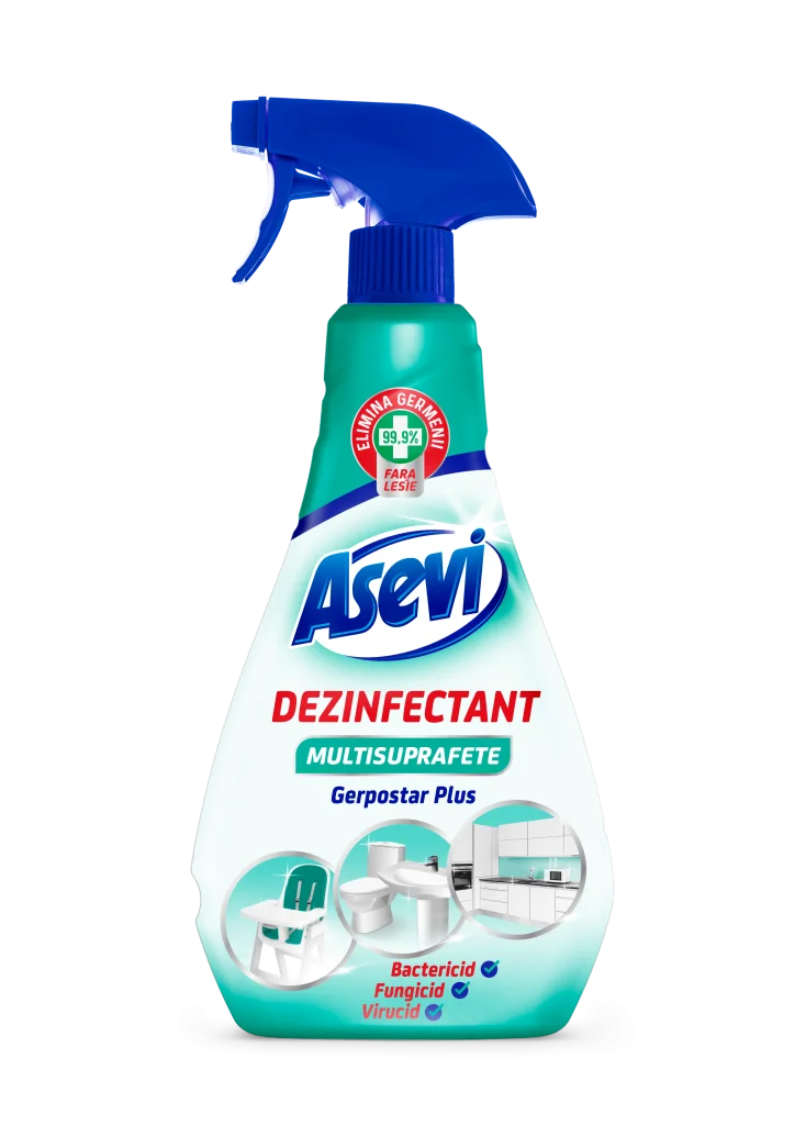 Dezinfectant Multisuprafete Gerpostar Plus Asevi 750ml – poza 1