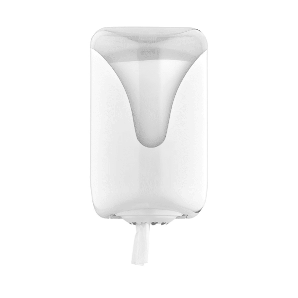 Dispenser manual derulare centrala prosoape de hartie Elite Alb – poza 1