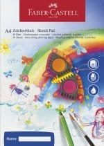 BLOC DESEN A4 20 FILE 100G/MP FABER-CASTELL – poza 1