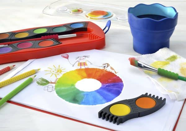 BLOC DESEN A4 100 FILE 100G/MP FABER-CASTELL – poza 2