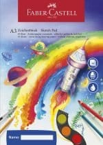 BLOC DESEN A3 10 FILE 100G/MP FABER-CASTELL – poza 1