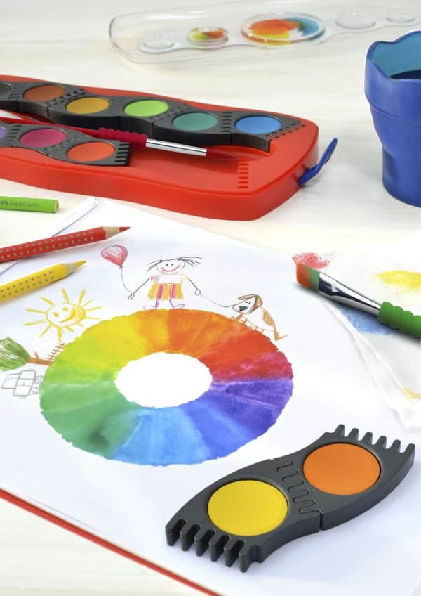BLOC DESEN A3 10 FILE 100G/MP FABER-CASTELL – poza 2