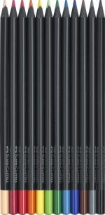 CREIOANE COLORATE 12 CULORI BLACK EDITION FABER-CASTELL – poza 3