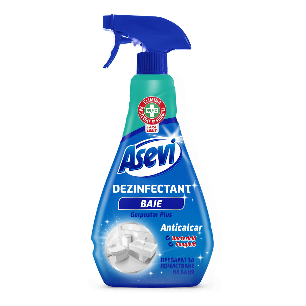 Solutie Curatat Si Igienizat Baie Asevi Gerpostar Baie 750ml – poza 1