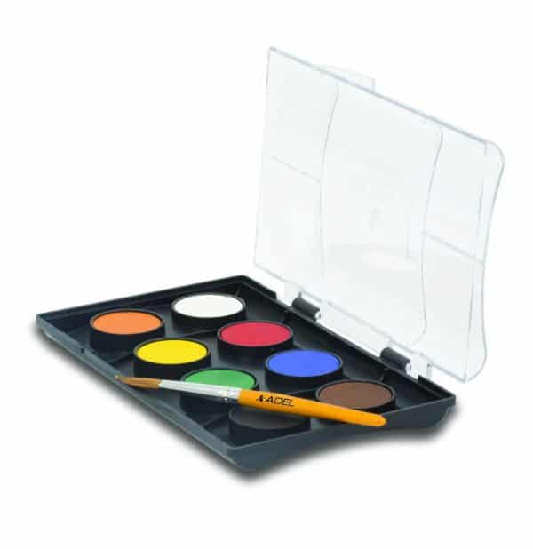 ACUARELE 8 CULORI 24MM + PENSULA ADEL – poza 4