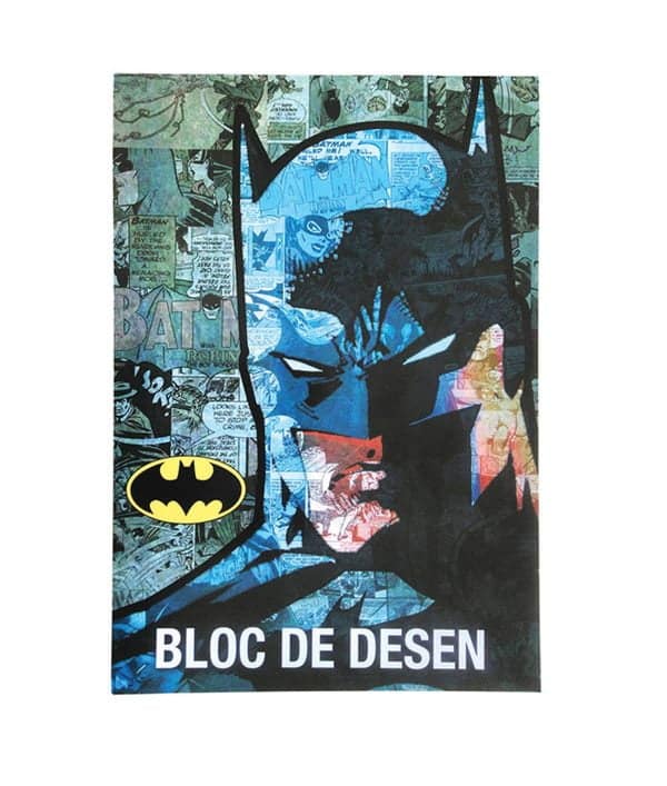 BLOC DESEN A4 160G 16 COLI LICENTE BATMAN PIGNA – poza 1