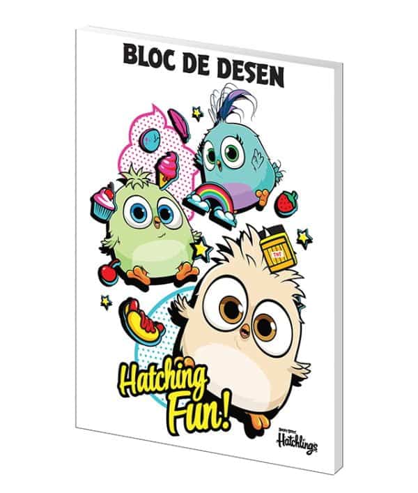 BLOC DESEN A4 160G 16F ANGRY BIRDS PIGNA – poza 1