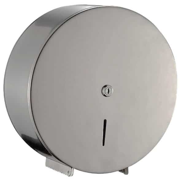 Dispenser din otel inoxidabil de hartie igienica Mini Jumbo – poza 1
