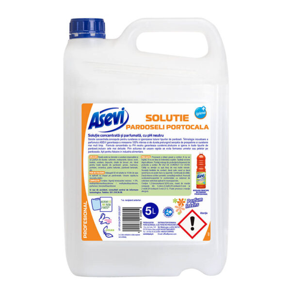 Detergent de Pardoseli Asevi Profesional Portocala 5l – poza 1