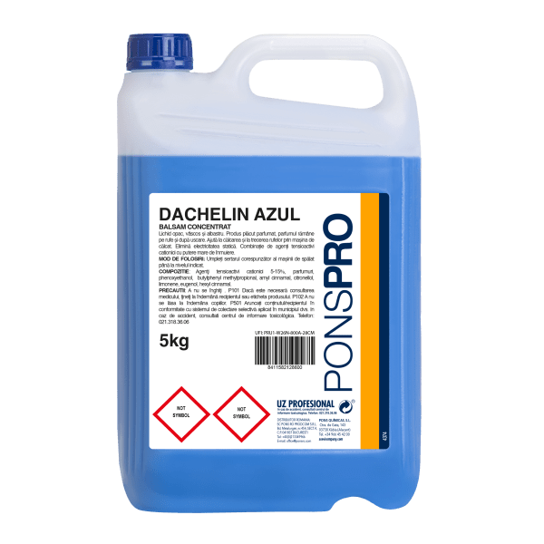 Balsam concentrat pentru rufe DACHELIN AZUL 5kg PONSPRO – poza 1