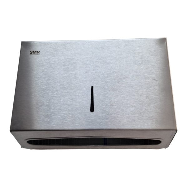 Dispenser manual din otel inoxidabil pentru prosoape de hartie Z Fold 200 coli – poza 2