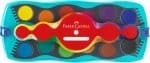ACUARELE 12 CULORI TURCOAZ CONNECTOR FABER-CASTELL – poza 2