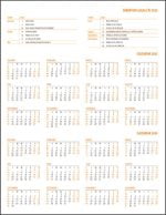 AGENDA A4 SAPTAMANALA ROSIE 2025 LUX EGO – poza 4