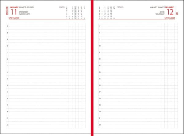 AGENDA A5 ZILNICA ALBASTRA 2025 BASIC EGO – poza 4