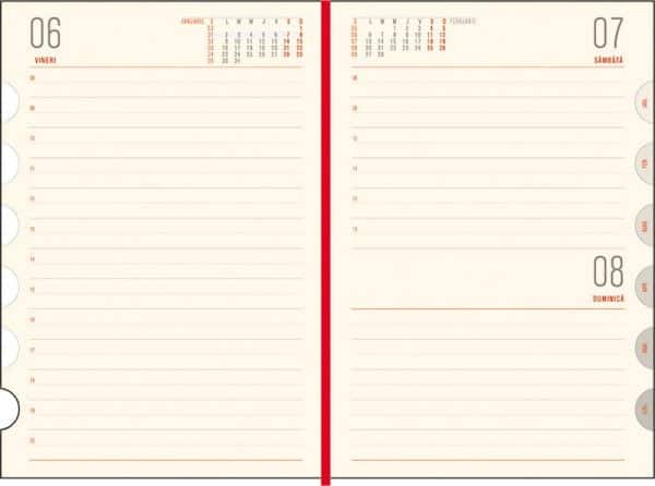 AGENDA A5 ZILNICA ALBASTRA 2025 OFFICE EGO – poza 4