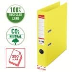 BIBLIORAFT CARTON RECICLAT 5CM GALBEN NR1 POWER FSC ESSELTE – poza 3