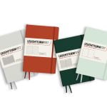 CAIET A5 PUNCTAT COP. FLEXIBILA ROSU INCHIS LEUCHTTURM – poza 4