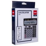CALCULATOR BIROU 12DIG METAL 1654 DELI – poza 4