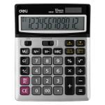CALCULATOR BIROU 12DIG METAL 1654C DELI – poza 1