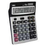 CALCULATOR BIROU 12DIG METAL 1654C DELI – poza 2
