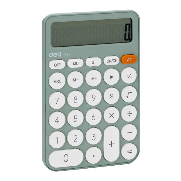 CALCULATOR BIROU 12DIG PLASTIC FASHION EM124 VERNIL DELI – poza 2
