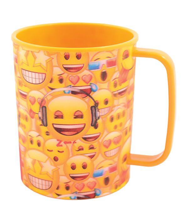 CANA PLASTIC 325ML EMOJI PIGNA – poza 1