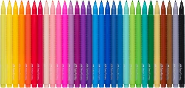 CARIOCA 30 CULORI GRIP FABER-CASTELL – poza 2