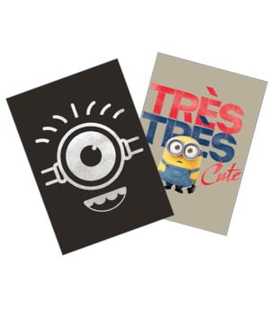 COPERTI CAIET A4 MINIONS PIGNA – poza 1
