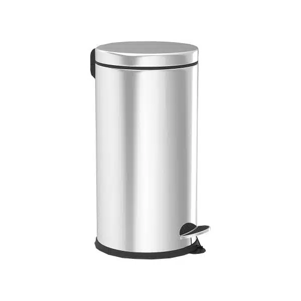Cos de gunoi inox cu pedala 30 litri – poza 1