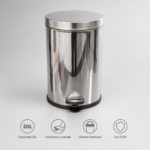 Cos de gunoi inox cu pedala 20 litri – poza 1
