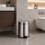 Cos gunoi inox 5 litri - cu pedala – poza 5