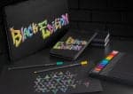 CREIOANE COLORATE 12 CULORI BLACK EDITION CUTIE METAL FABER-CASTELL – poza 5