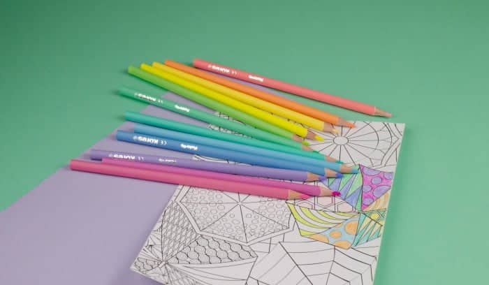 CREIOANE COLORATE 12 CULORI PASTEL KORES – poza 3