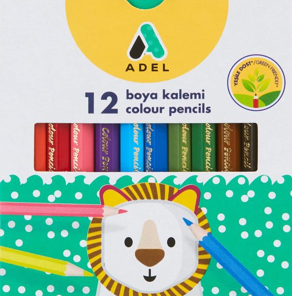 CREIOANE COLORATE 12 CULORI SCURTE ADEL – poza 1