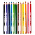 CREIOANE COLORATE 24 CULORI + ASCUTIT. TRIUNGHIULARE JUMBO KORES – poza 2