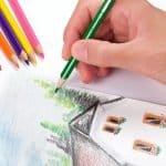 CREIOANE COLORATE 6 CULORI TRIUNGHIULARE KORES – poza 3