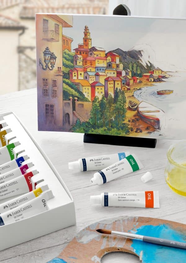 CULORI ULEIURI 12 CULORI 20ML FABER-CASTELL – poza 2