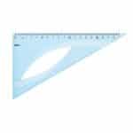 ECHER 18 CM 60 GRADE ALBASTRU TRANSPARENT DELI – poza 1