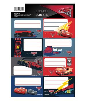 ETICHETE SCOLARE 40/SET CARS 3 PIGNA – poza 1