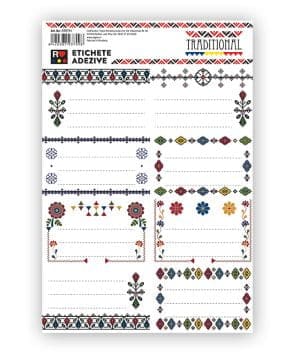 ETICHETE SCOLARE 40/SET ETHNO PIGNA – poza 1