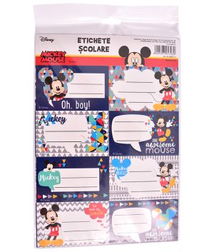 ETICHETE SCOLARE 40/SET MICKEY PIGNA – poza 1