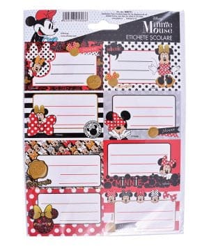 ETICHETE SCOLARE 40/SET MINNIE PIGNA – poza 1