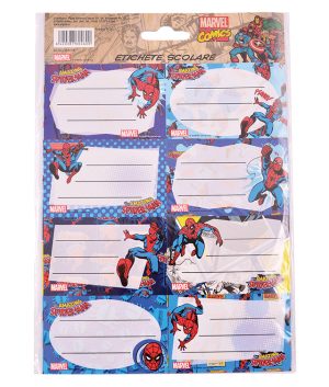 ETICHETE SCOLARE 40/SET SPIDERMAN PIGNA – poza 1