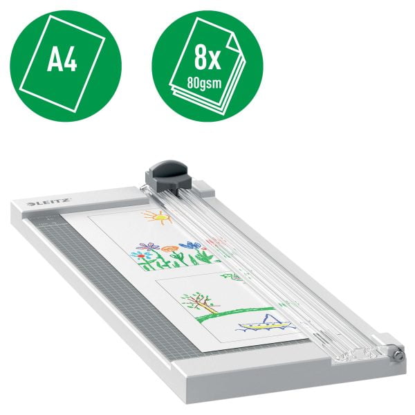 GHILOTINA CU DISC HOME PRECISION A4 8COLI LEITZ – poza 3