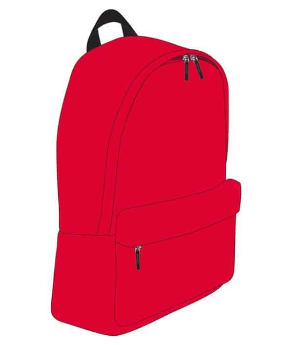 GHIOZDAN SIMPLU 42X30X14CM ROSU PIGNA – poza 2